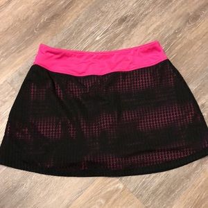 Fila Hot Pink and Black Skort